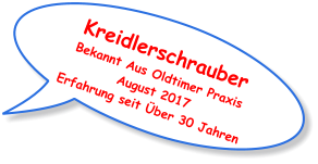 Kreidlerschrauber Bekannt Aus Oldtimer Praxis August 2017 Erfahrung seit Über 30 Jahren